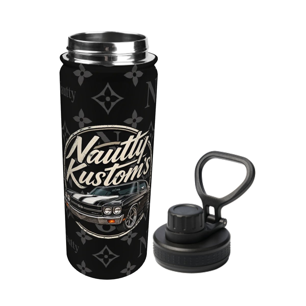 Nautty Insulated Water Bottle (18oz)