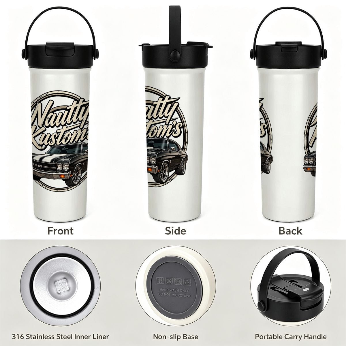 Nautty 20oz Tea Infuser Tumbler