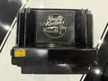 Black standalone LS-swap ECU with Nautty Kustoms Chevelle logo