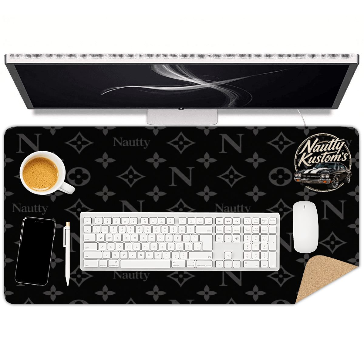 Nautty Leather Oversized Mouse