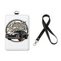 Nautty Leather ID Badge holder