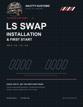 Nautty Kustoms LS Swap Installation and First Start PDF cover with Chevelle logo