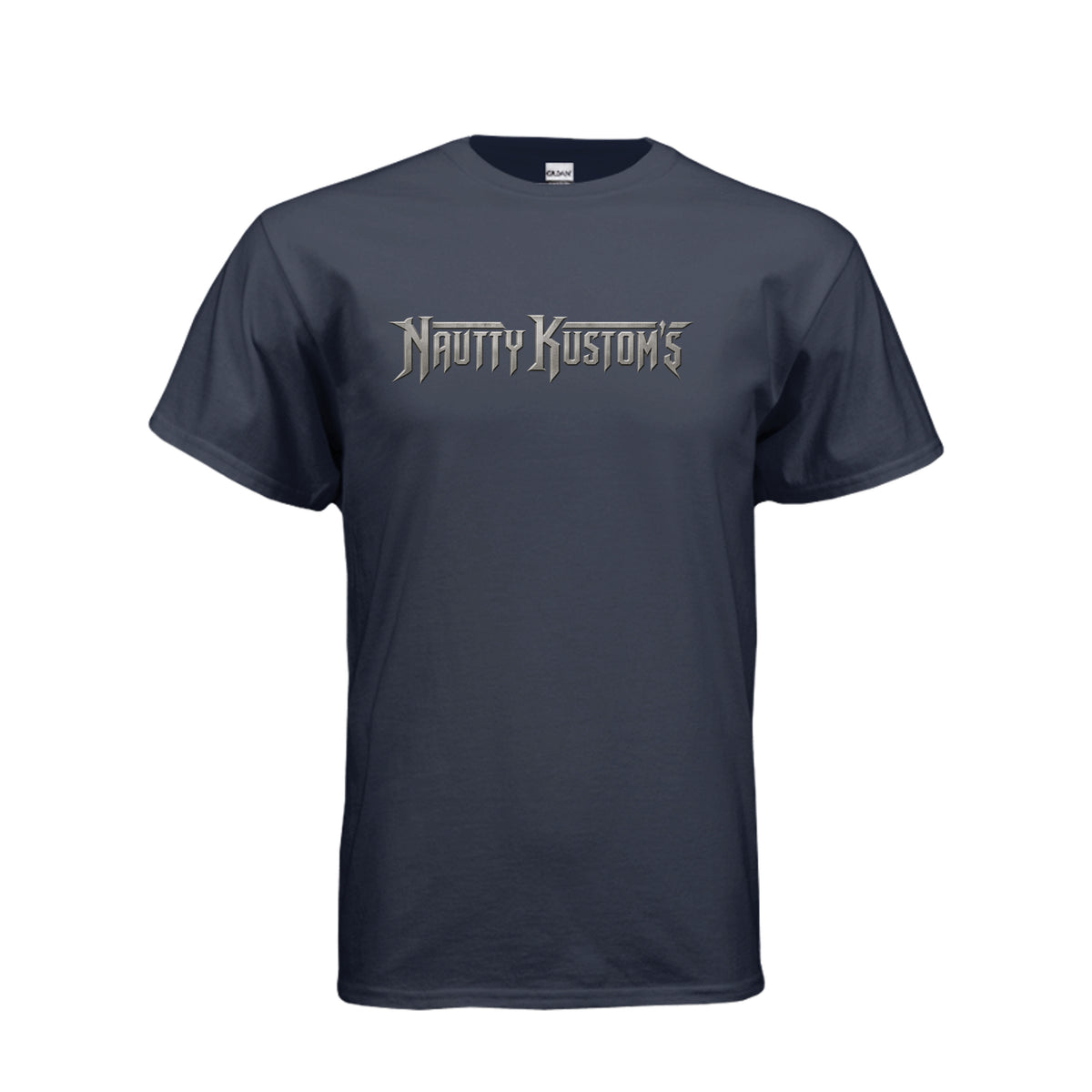 Burnout T-Shirt (Regular), front view — Nautty Kustoms
