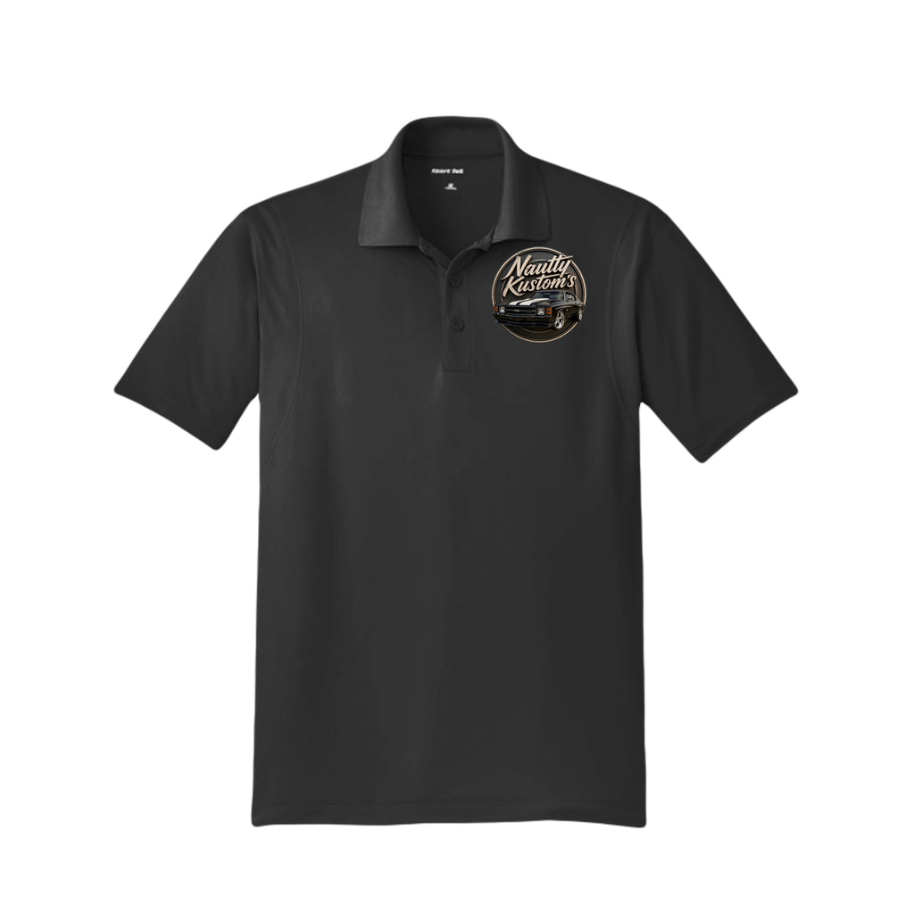 Business Tall Polo, front view — Nautty Kustoms
