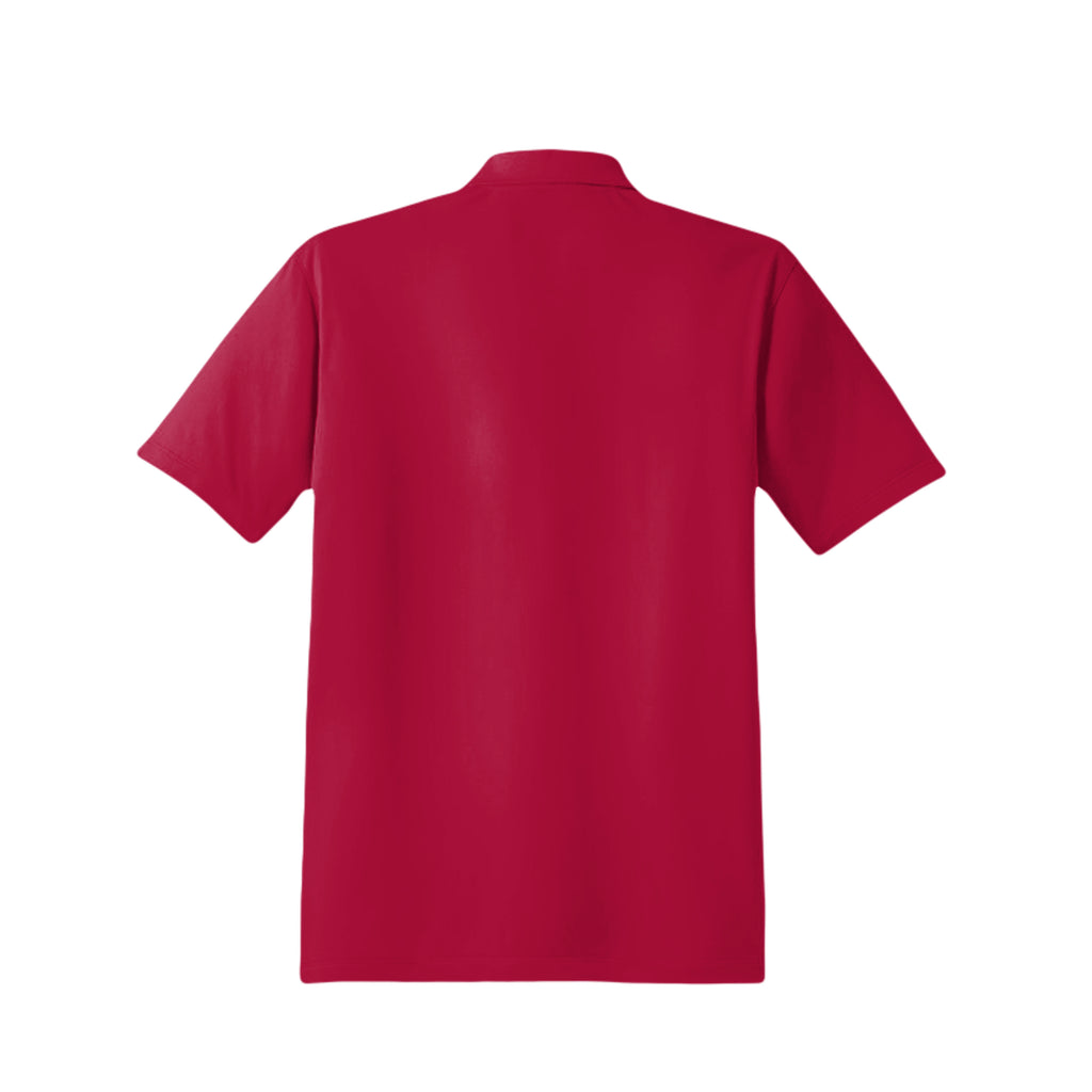 Business Tall Polo, back view — Nautty Kustoms