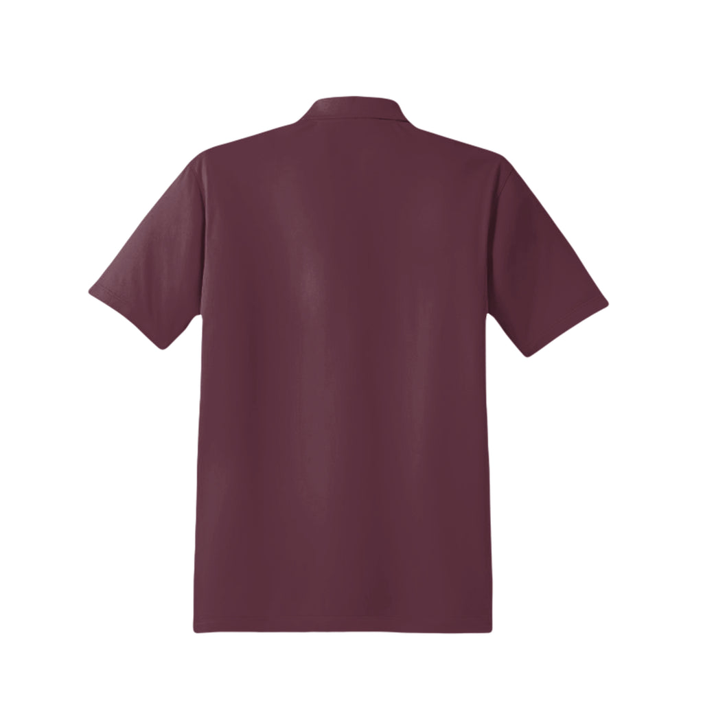 Business Tall Polo, back view — Nautty Kustoms