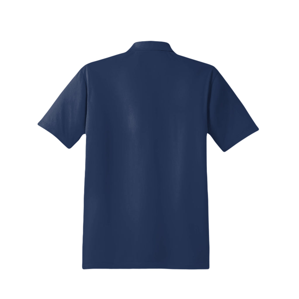 Business Tall Polo, back view — Nautty Kustoms
