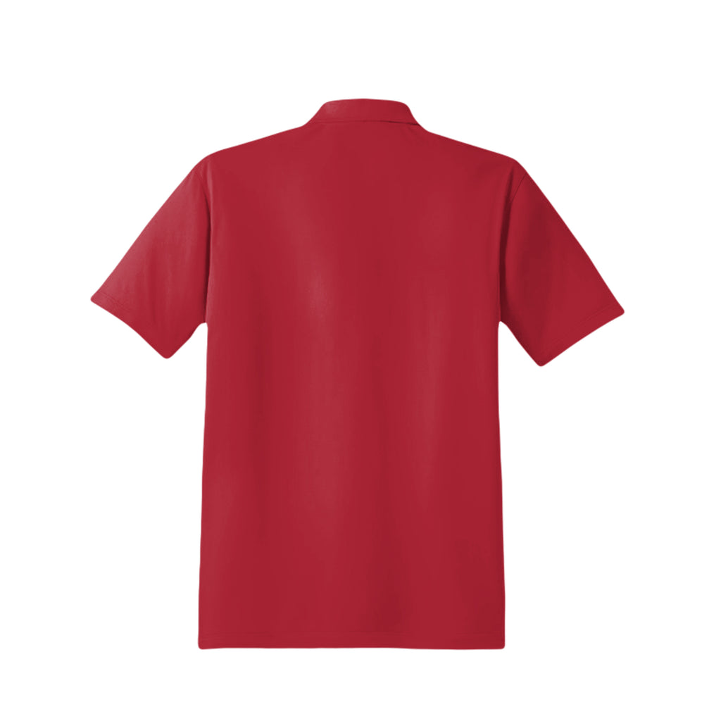 Business Tall Polo, back view — Nautty Kustoms
