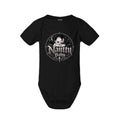 Nautty Baby Infant Bodysuit, front view — Nautty Kustoms