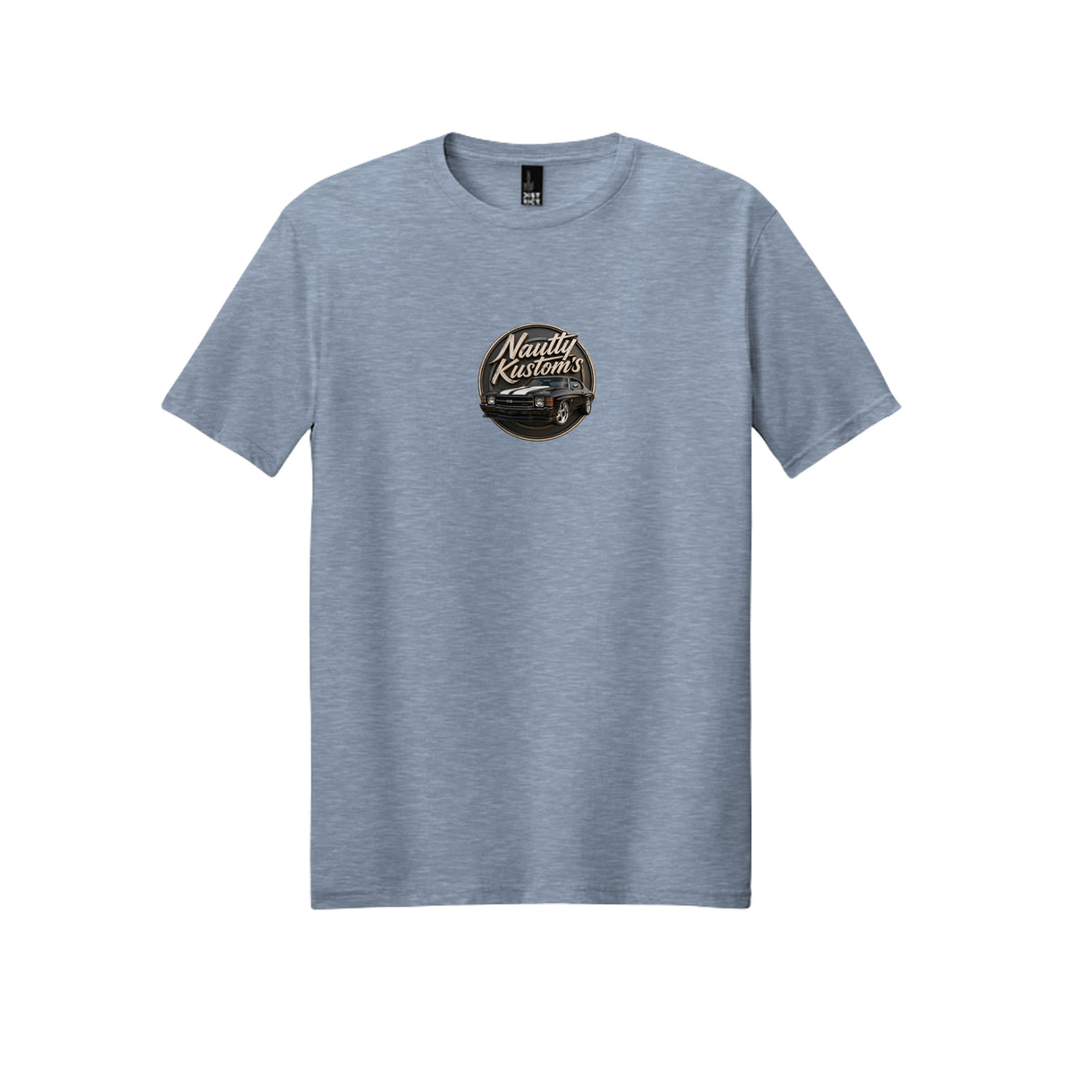 Classic 1 T-Shirt | District, front view — Nautty Kustoms
