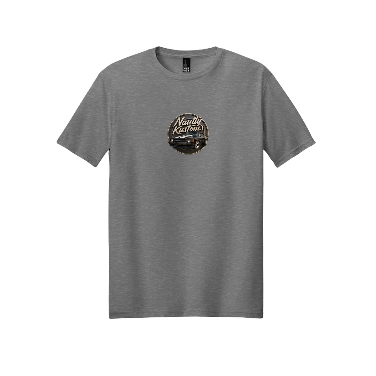 Classic 1 T-Shirt | District, front view — Nautty Kustoms