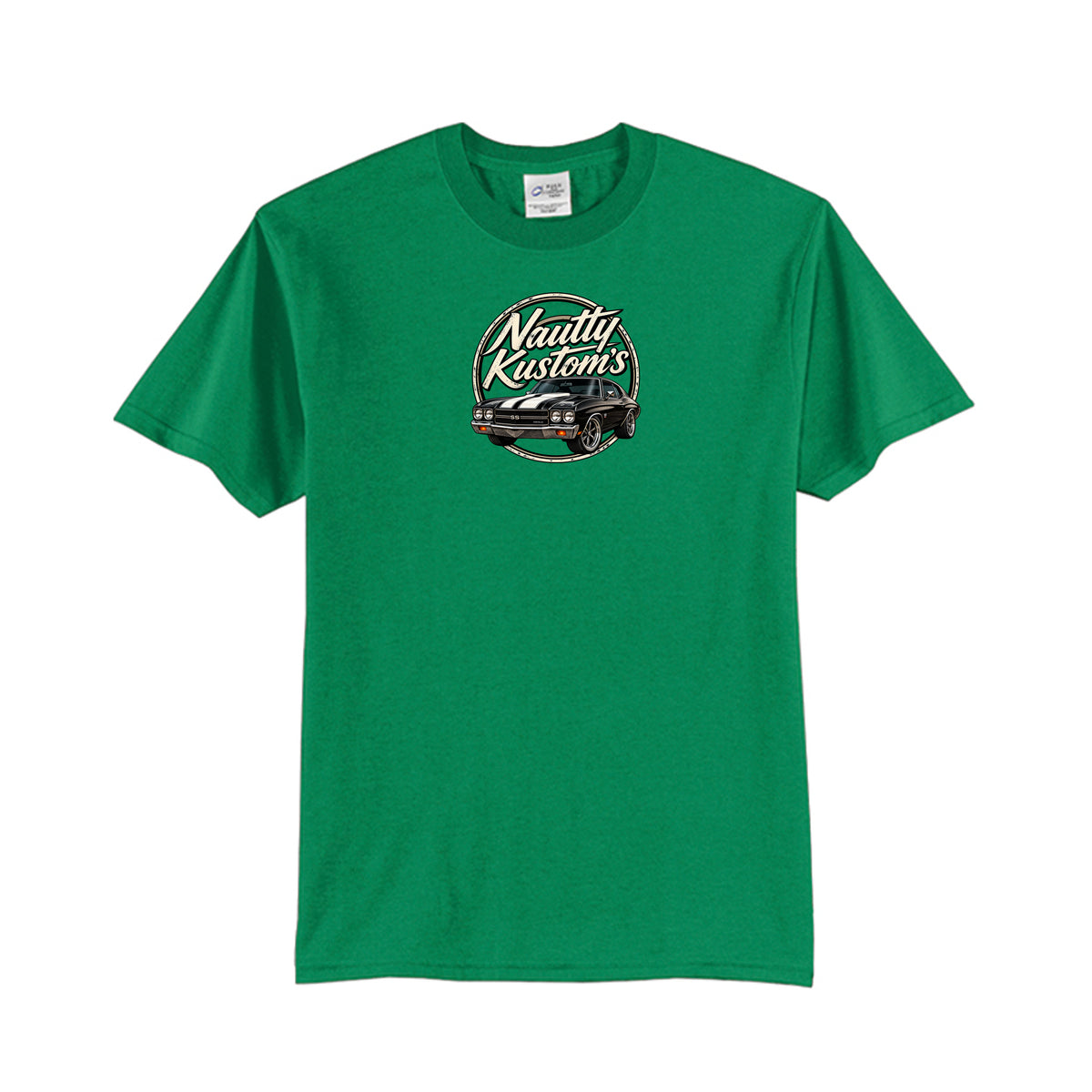 Classic Tall T-Shirt | Port & Company, front view — Nautty Kustoms
