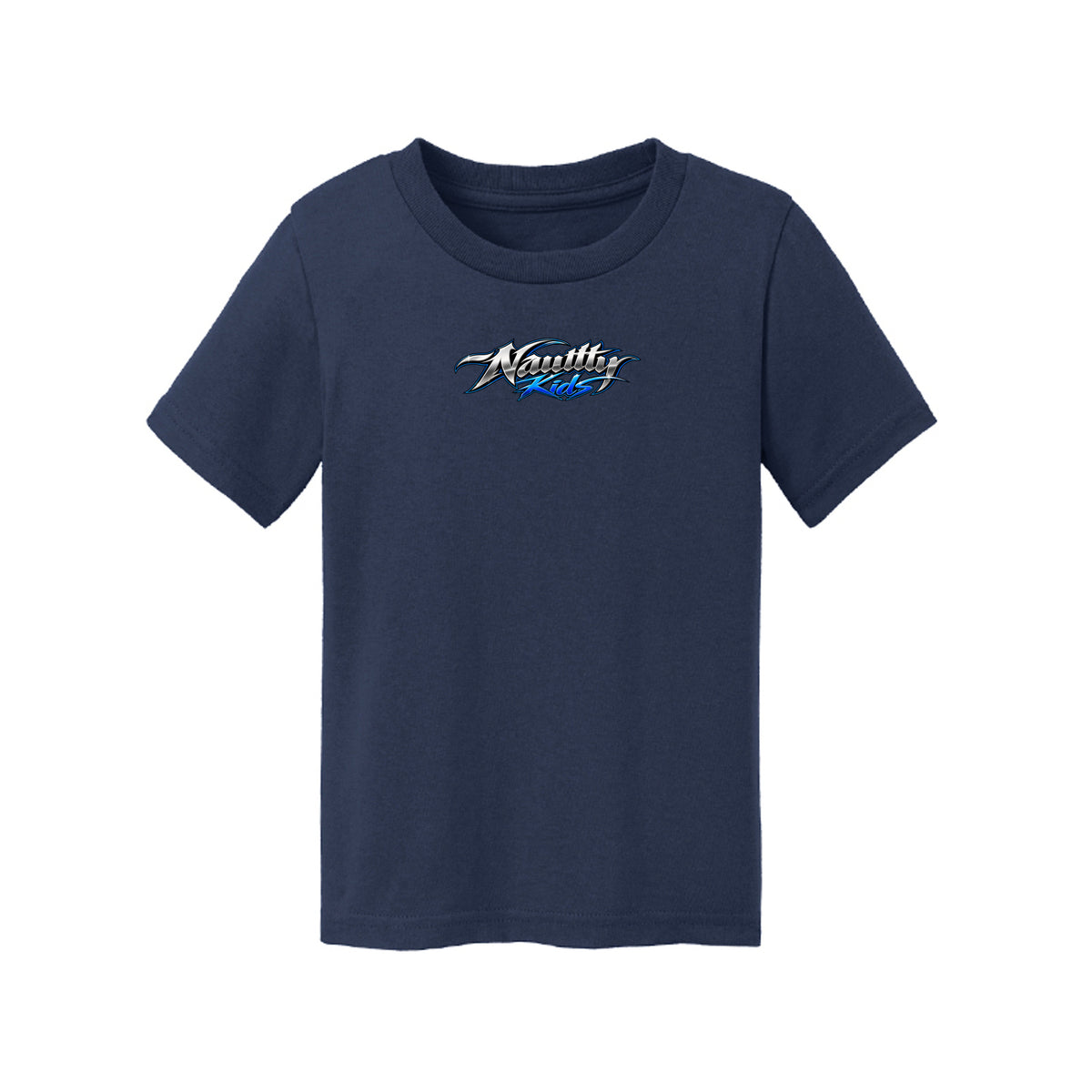 Nautty Kids 3 Toddler T-Shirt, front view — Nautty Kustoms