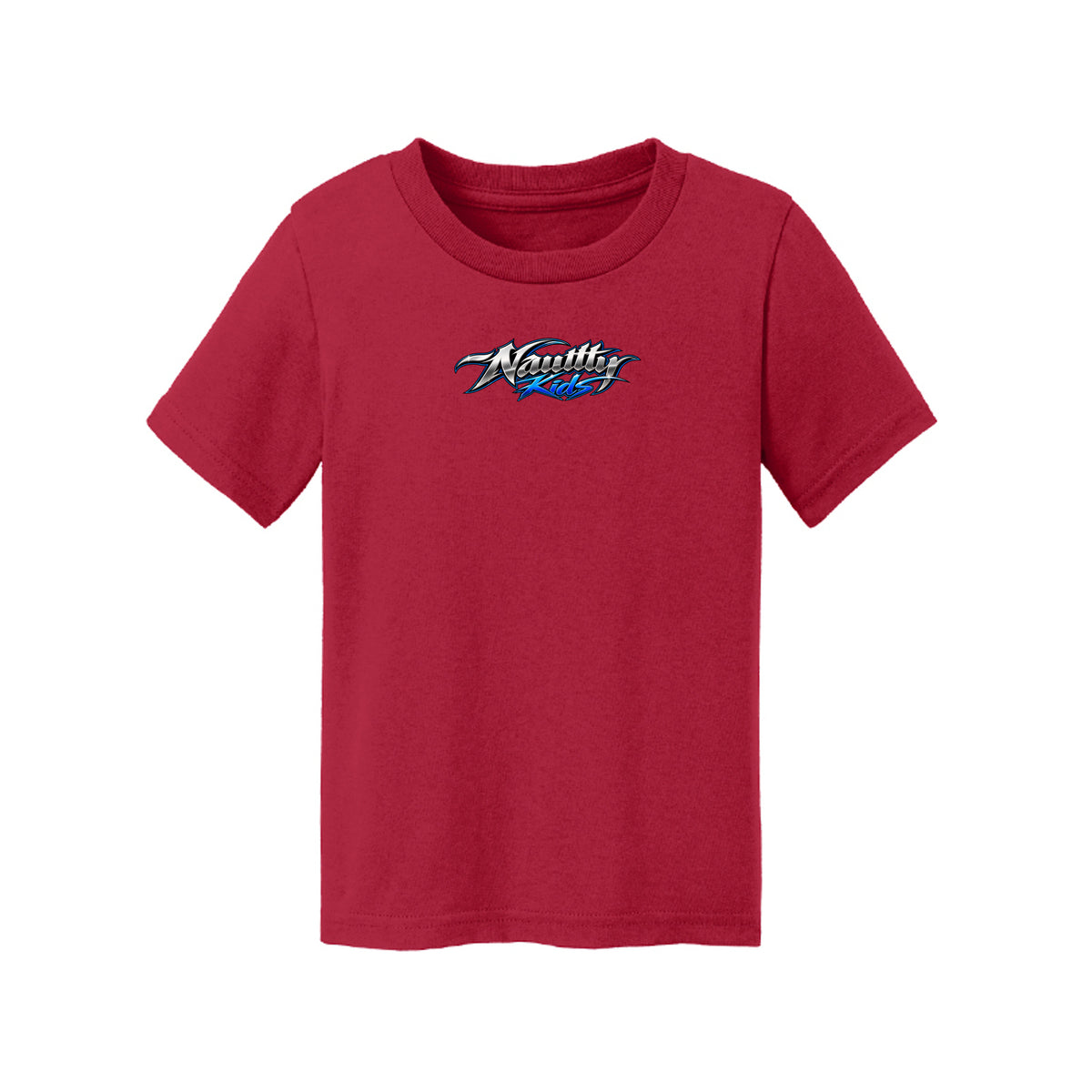 Nautty Kids 3 Toddler T-Shirt, front view — Nautty Kustoms